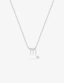 Collier zodiaque Scorpion argent 925 ‰ rhodié SO OR