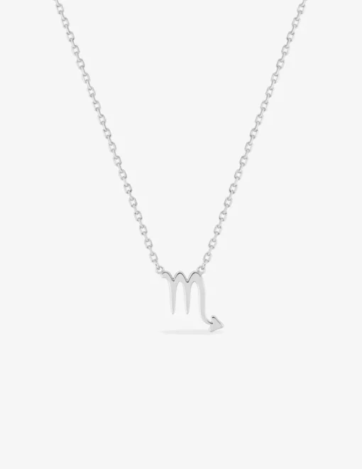 Collier zodiaque Scorpion argent 925 ‰ rhodié SO OR