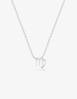 Collier zodiaque Vierge argent 925 ‰ rhodié SO OR