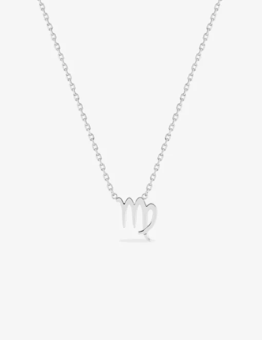 Collier zodiaque Vierge argent 925 ‰ rhodié SO OR