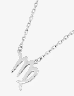 Collier zodiaque Vierge argent 925 ‰ rhodié SO OR