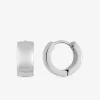 Créoles acier diamètre 13 mm anneau 6 mm SO OR