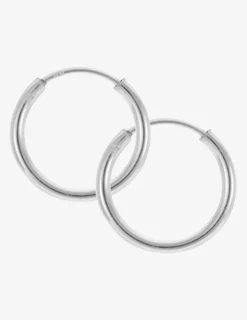 Créoles argent 925‰ 16 mm fil 2 mm SO OR