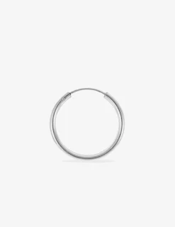 Créoles argent 925‰ 20 mm fil 2 mm SO OR