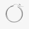 Créoles argent 925‰ 15 mm fil rond 1,6 mm massif SO OR
