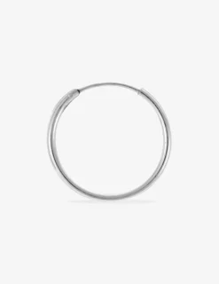 Créoles argent 925‰ 20 mm SO OR