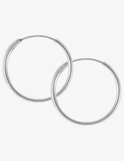 Créoles argent 925‰ 20 mm SO OR