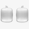 Créoles électroformées larges argent 925‰ rhodié SO OR