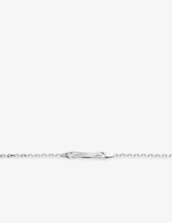 Gourmette bébé en argent 925‰ rhodié SO OR