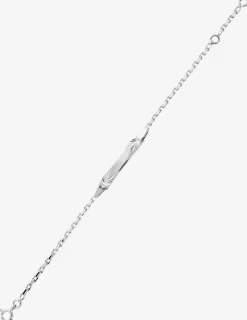 Gourmette bébé en argent 925‰ rhodié SO OR