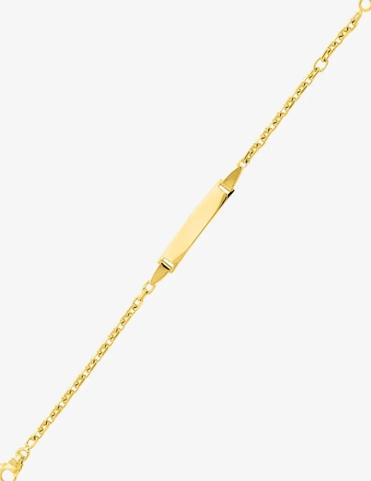 Gourmette bébé en or 750‰ SO OR