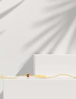 Gourmette bébé en or jaune 375 ‰ SO OR