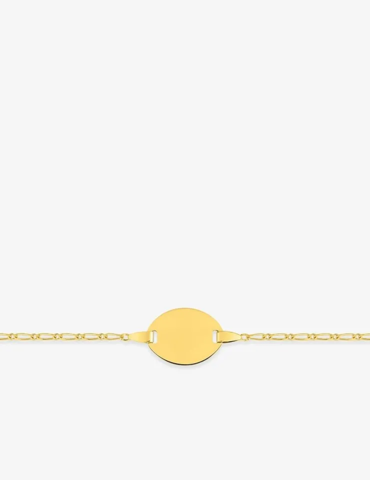 Gourmette bébé en or jaune 375 ‰ SO OR