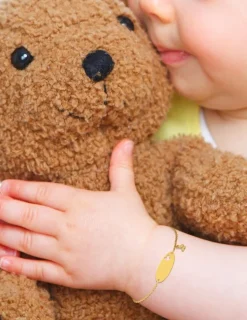 Gourmette bébé en or jaune 375 ‰ SO OR