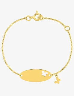 Gourmette bébé en or jaune 375 ‰ SO OR