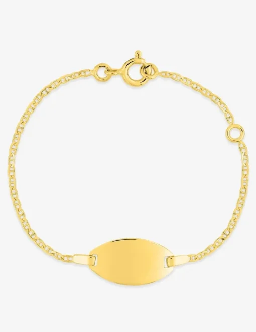 Gourmette bébé en or jaune 375 ‰ SO OR