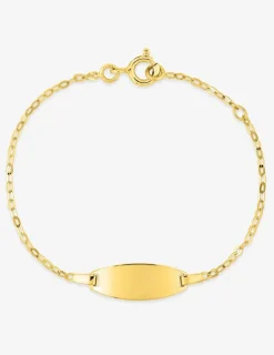 Gourmette bébé en or jaune 375 ‰ SO OR