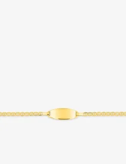 Gourmette bébé en or jaune 375 ‰, maille marine SO OR