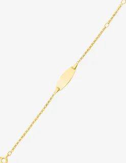 Gourmette bébé légère en or 375‰ SO OR