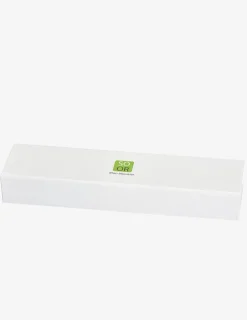 Gourmette bébé or jaune 750 ‰ plaque rectangle chaîne forçat SO OR