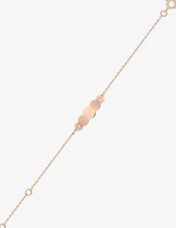 Gourmette bébé or rose 750 ‰ maille forçat SO OR