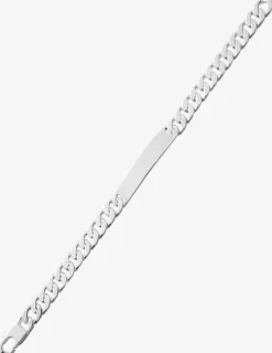 Gourmette identité en argent 925‰ SO OR