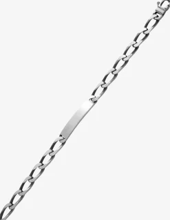 Gourmette identité maille cheval argent 925‰ rhodié SO OR