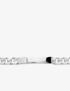Gourmette identité maille cheval en argent 925 ‰ poli SO OR