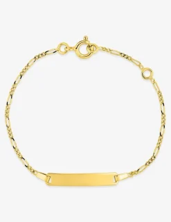 Gourmette pour bébé, or jaune 375 ‰ SO OR