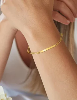 Identité en or jaune 375 ‰ SO OR