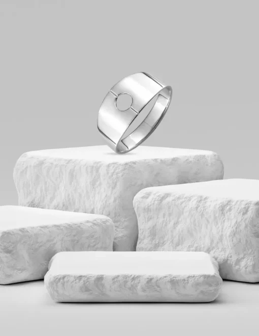 Manchette argent 925 ‰ SO OR