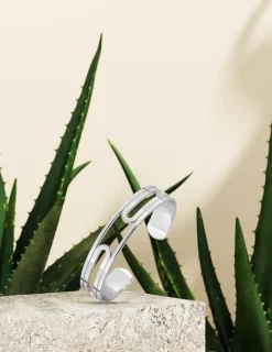 Manchette Graphique en argent SO OR