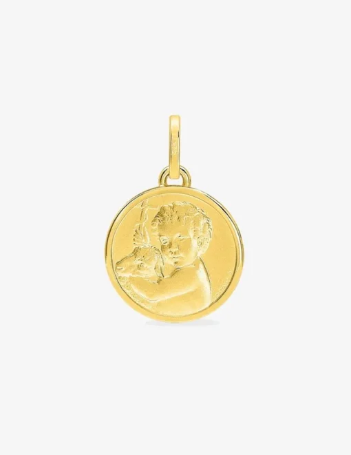 Médaille ange en or 750‰ SO OR