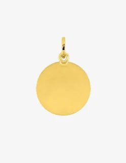 Médaille ange en or jaune 375 ‰ SO OR