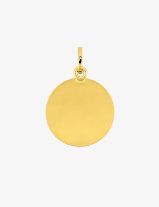 Médaille ange en or jaune 375 ‰ SO OR