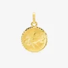 Médaille ange en or jaune 375 ‰ SO OR