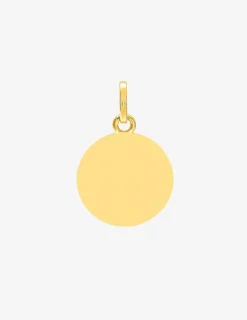 Médaille ange en or jaune 375 ‰ SO OR