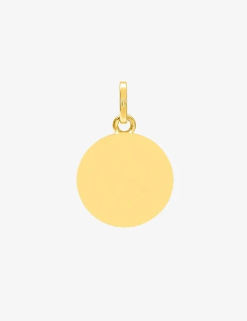 Médaille ange en or jaune 375 ‰ SO OR