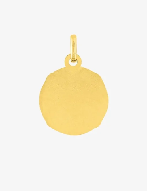 Médaille ange en or jaune 375 ‰ SO OR