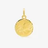 Médaille ange en or jaune 750 ‰ SO OR