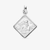 Médaille losange ange argent 925‰ rhodié SO OR