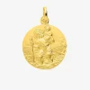 Médaille Saint Christophe en or jaune 375 ‰ SO OR