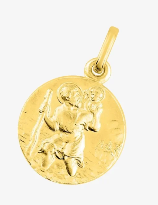 Médaille Saint Christophe en or 750‰ SO OR