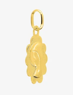 Médaille Vierge en or jaune 375 ‰ SO OR