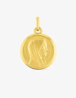 Médaille Vierge en or jaune 375 ‰ SO OR
