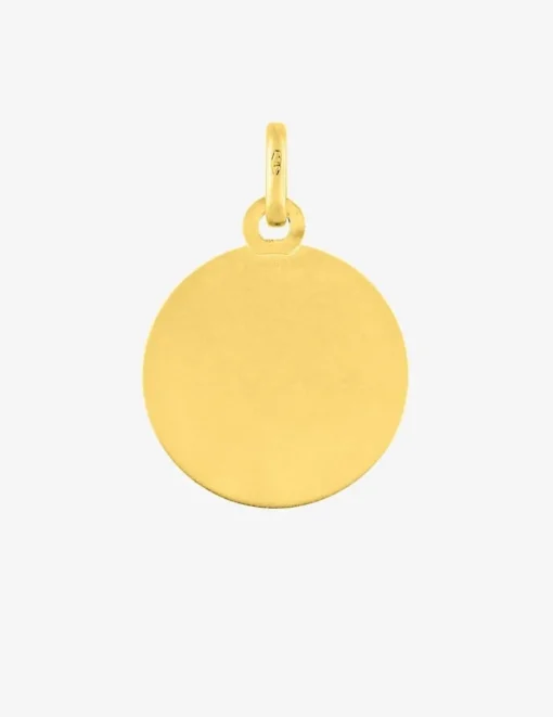 Médaille Vierge en or jaune 375 ‰ SO OR