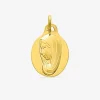 Médaille Vierge plaqué or SO OR