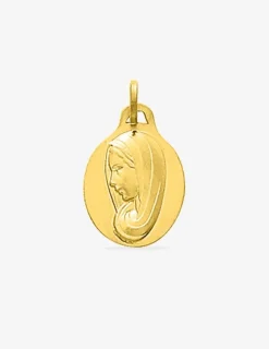 Médaille Vierge plaqué or SO OR