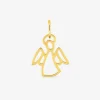Pendentif ange ajouré en plaqué or SO OR