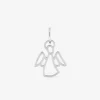 Pendentif ange évidé en argent rhodié 925 ‰ SO OR